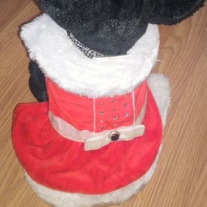 Small dog Christmas outfit